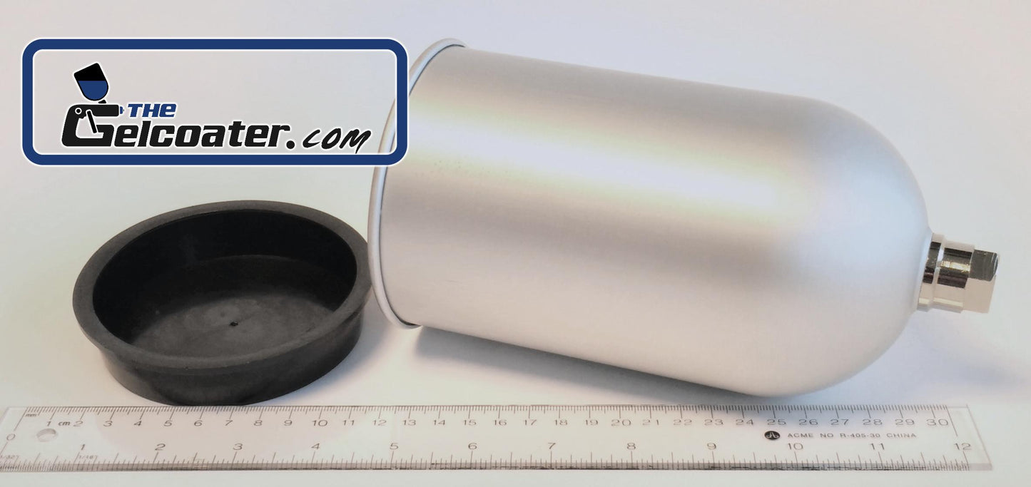 New 1L (34oz) Aluminum Cup for HVLP Spray Gun with M16 1.5mm Female Thread
