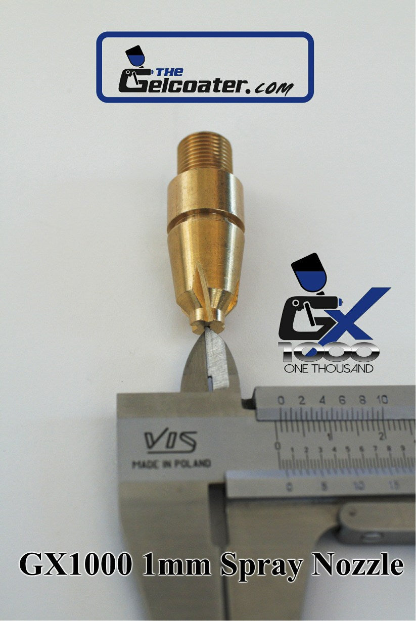 1mm Nozzle for GX1000 Gelcoat Spray Gun