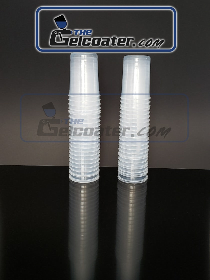 The Gelcoater GUPS Disposable Paint Cups System 12oz/350mL Case of 50