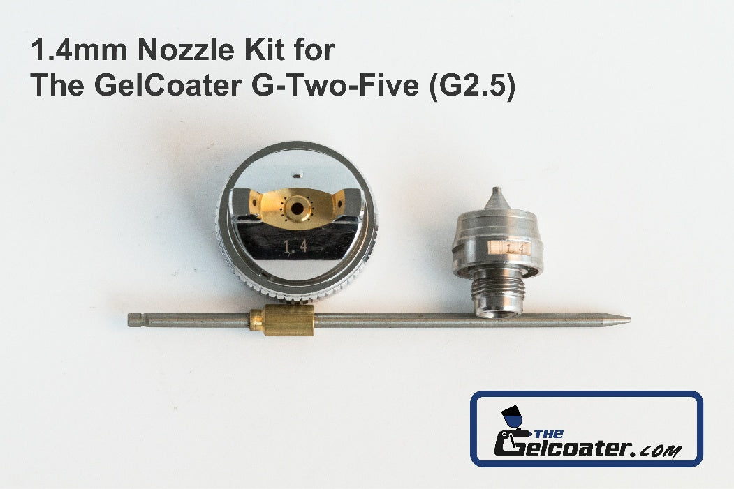 GelCoater G2.5 Nozzle Kit (1.4mm, 1.7mm, 2.0mm, 2.2mm or 2.5mm)