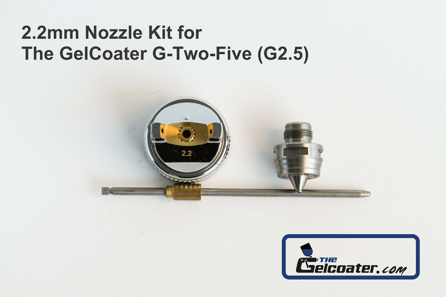 GelCoater G2.5 Nozzle Kit (1.4mm, 1.7mm, 2.0mm, 2.2mm or 2.5mm)