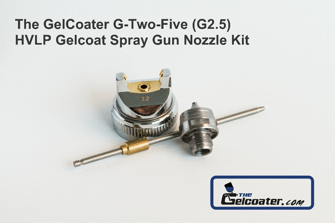 GelCoater G2.5 Nozzle Kit (1.4mm, 1.7mm, 2.0mm, 2.2mm or 2.5mm)