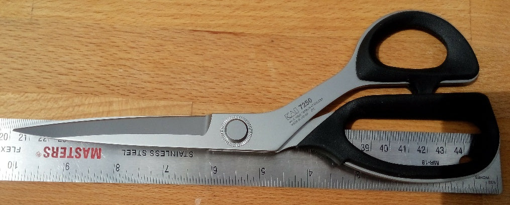 Kai 7250 Professional Series 10" 25cm Premium Tailor & Fiberglass Scissors / Shears