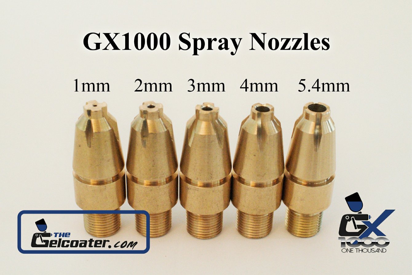 4mm Nozzle for GX1000 Gelcoat Spray Gun