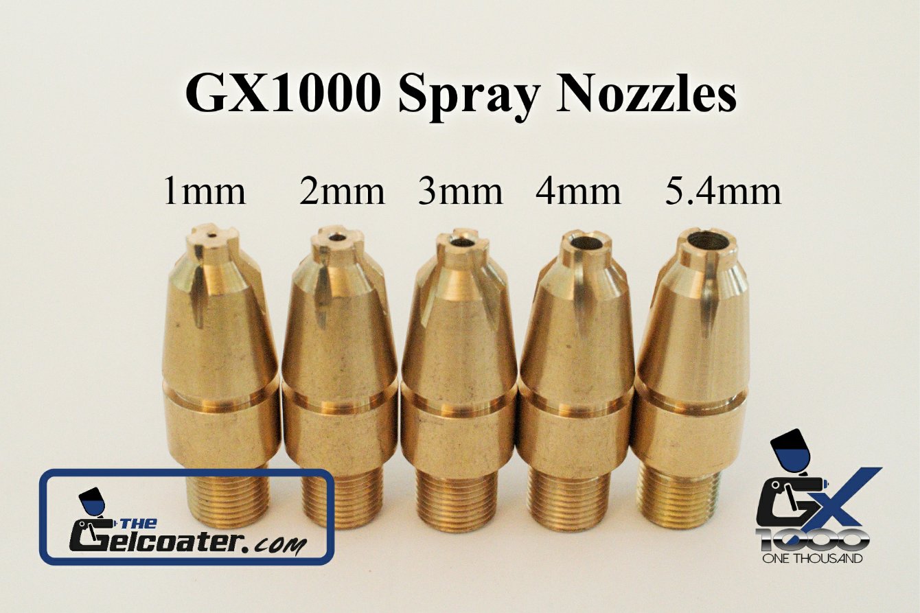 5.4mm Nozzle for GX1000 Gelcoat Spray Gun
