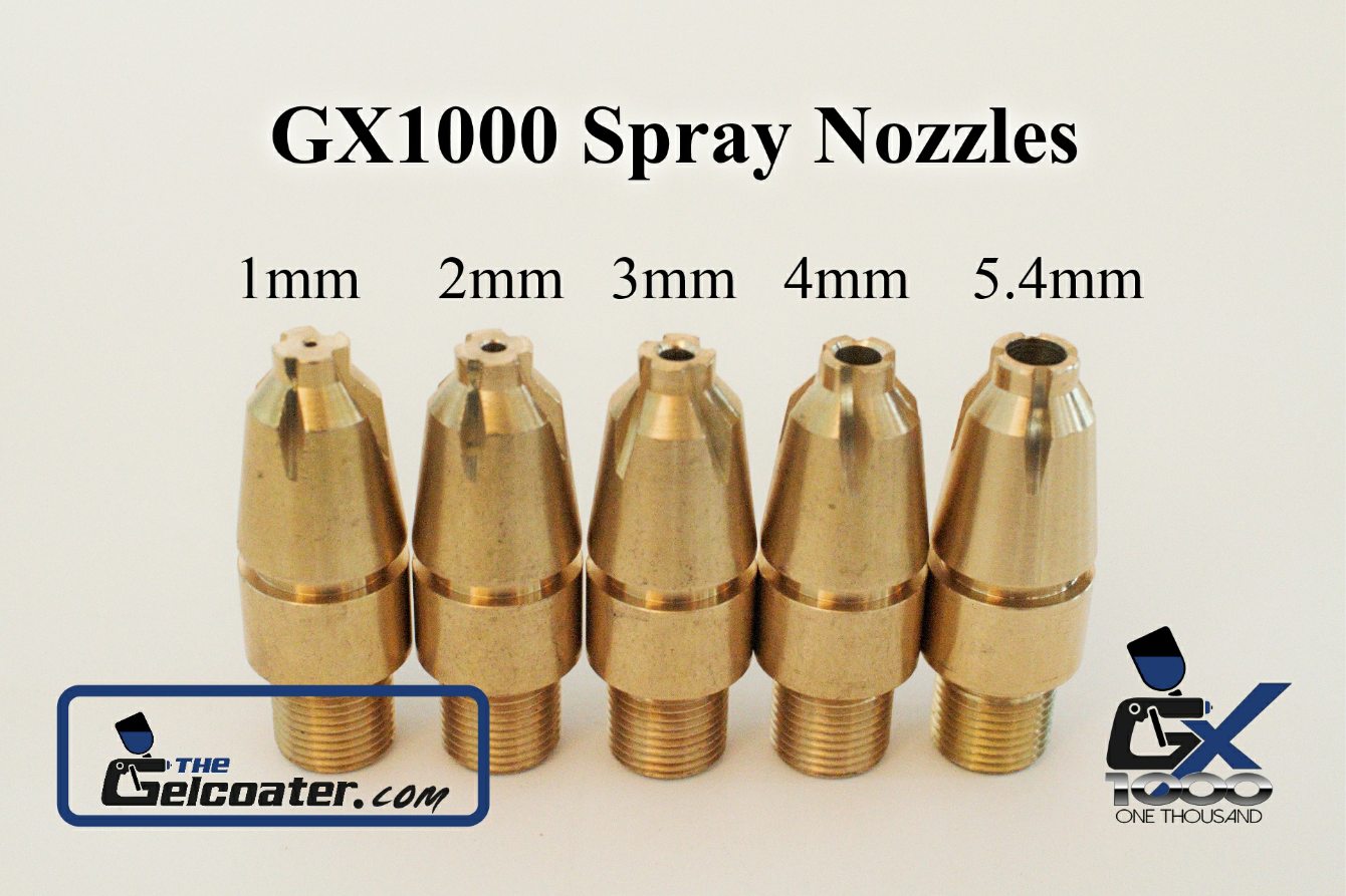 2mm Nozzle for GX1000 Gelcoat Spray Gun