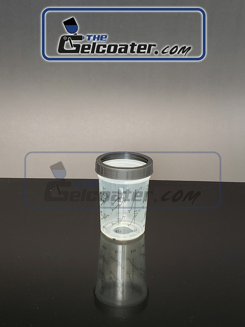 The Gelcoater GUPS Disposable Paint Cups System 12oz/350mL Case of 50